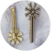 Tianyi Accessories' popular and trendy ladies' high-end alloy all-diamond painted oil duck clip Specification image
